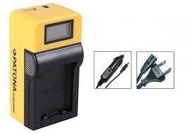 4in1 LCD Ladegerät für Canon NB-4L, NB-5L