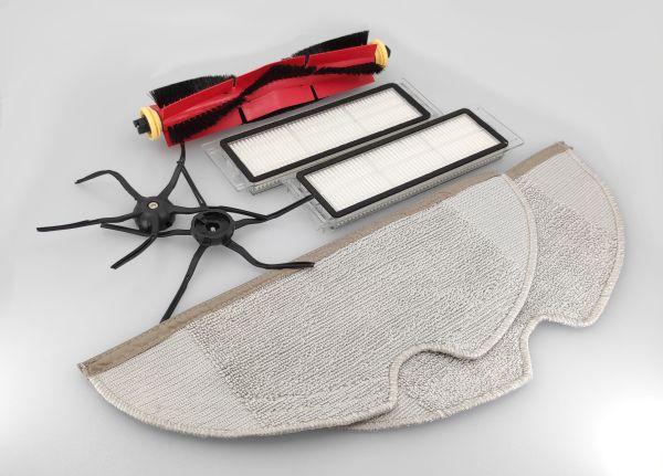 Filter + Bürsten Set passend für Roborock / Xiaomi Schwarz