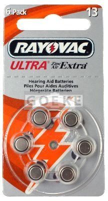 Rayovac Extra Advanced R13AE, Typ 13 Hörgeräte Batterien