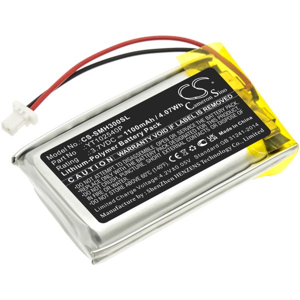 Akku ersetzt Sena YT102540P passend für Sena 30K, 30K SP46, 50S, SP75