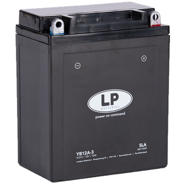 LP YB12A-3 SLA Motorradbatterie YB12AL-A, CB12AL-A2, EB12AL-A2, 51213 12V 12Ah