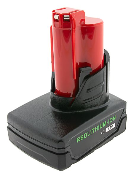 Akku ersetzt Milwaukee M12 RedLithium 4932451395, 12V 6A