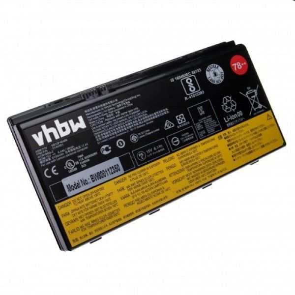 Akku ersetzt Lenovo 00HW030, OOHWO30, 01AV451 passend für ThinkPad P70, P71 96Wh