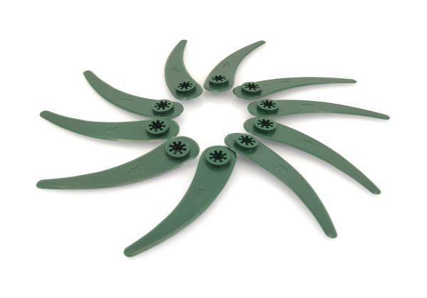 10 x Kunststoffmesser passend für Bosch ART 26-18 LI, F016800372