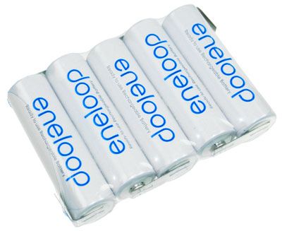 Sanyo ENELOOP, 5er, Reihen, Akkupack, 6V, 2Ah