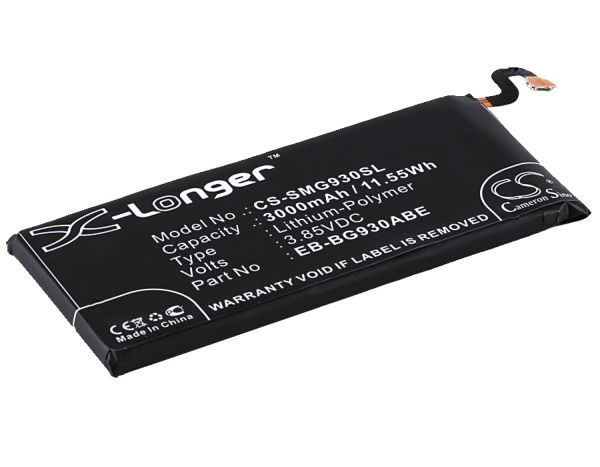 Akku ersetzt Samsung EB-BG930ABA, EB-BG930ABE 3000mAh