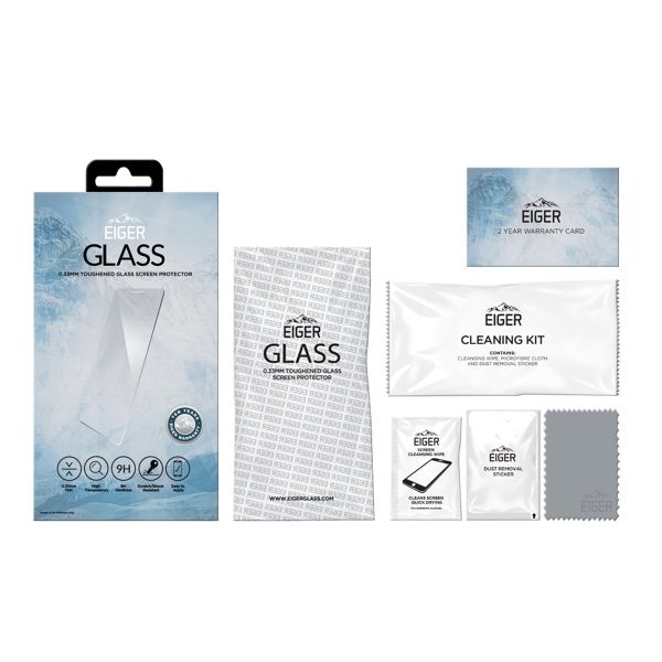 EIGER SAMSUNG GALAXY A51 DISPLAY-GLAS 2.5D GLAS KLAR