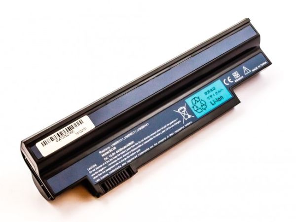 Akku ersetzt Acer BT.00603.12, BT.00603.114, BT.00603.121, AK.003BT.071, 4400mAh