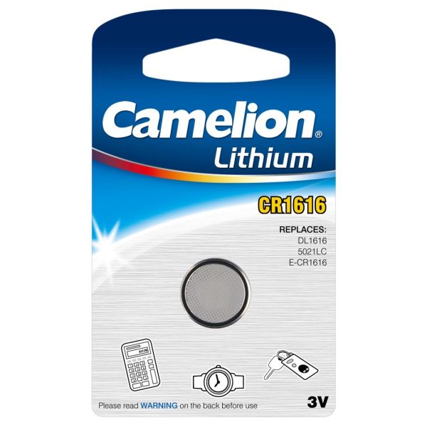 Camelion CR1620, DL1620, BR1620, Knopfzellen Batterie