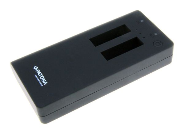 Powerbank für 2x GoPro Hero 4 Akkus inkl. USB-Outp
