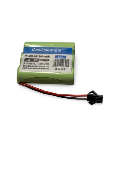 Akkupack 3.6V Ni-MH mit SM-2P Stecker 