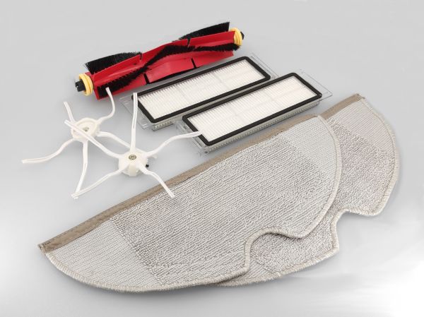 Filter + Bürsten Set passend für Roborock / Xiaomi Weiss