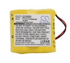 Backup Batterie BR-CCF2TH, BR-CCF2TE, 2XBR-C, 2XP2, A06B-0073-K001 6V 5Ah