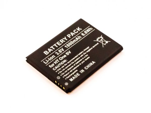 Akku passend für HTC One SV, One ST, One SU, One SC 1700mAh