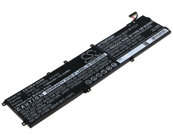 Akku ersetzt Dell 062MJV, 4GVGH, T453X passend für Precision 5510, XPS 15 9530