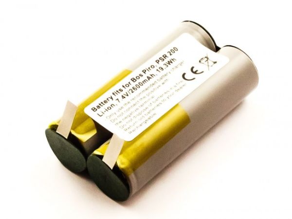 Akku passend für Bosch Piro PSR 200 (BST200) 7.2V Li 2600mAh