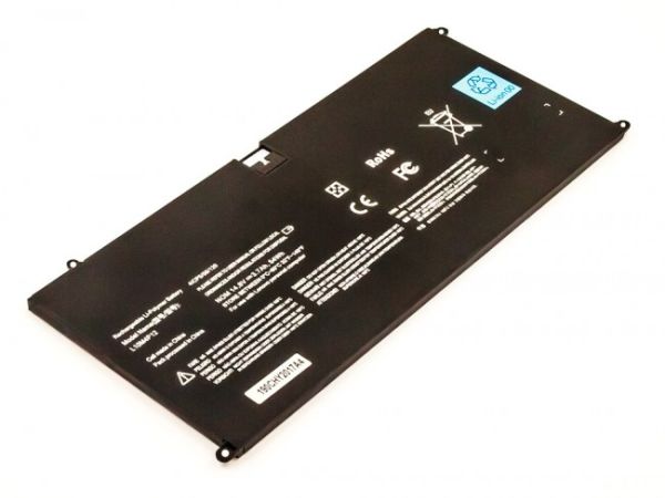 Akku ersetzt Lenovo L10M4P12, 121500093 passend für IdeaPad U300S, Yoga 13
