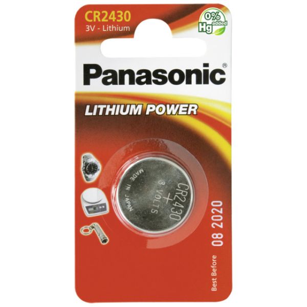 Panasonic CR2430 Lithium Batterie