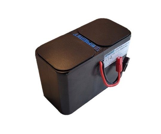 EREMIT 12V 12Ah LiFePo4 Akku im Gehäuse mit PowerPol Stecker