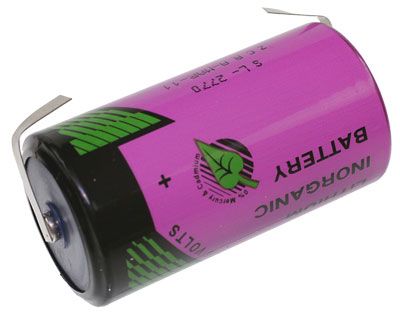 Tadiran SL-2770/T C Lithium Batterie 8500mAh mit U-Lötfahne