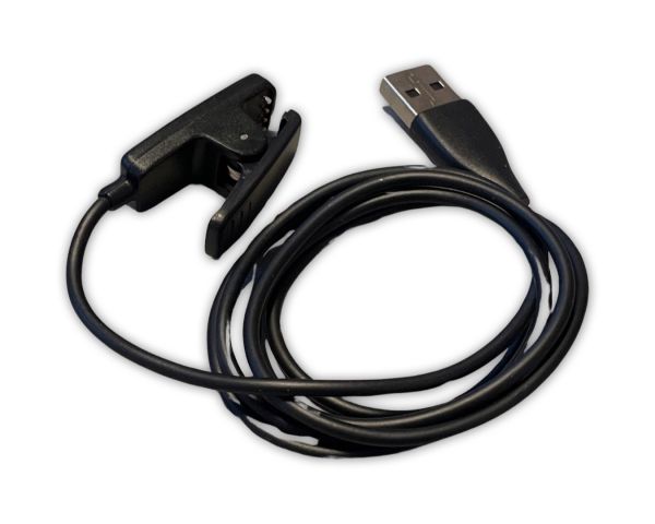 USB-Ladekabel Clip Ladegerät, Garmin Forerunner, Approach G10, G20 - Schwarz
