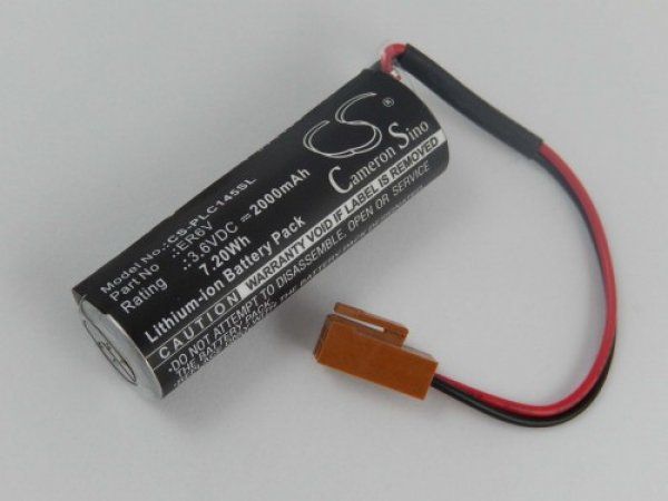 CNC Backup Batterie ER6V-C4 passend für Mitsubishi, Fanuc 3.6V 2000mAh