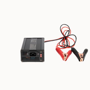 LP LiFePO4 Ladegerät 12V 20A mit Krokodilklemmen
