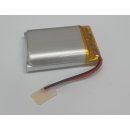 Akku 102535 3.7V 850mAh Li-Polymer 35x25x10mm