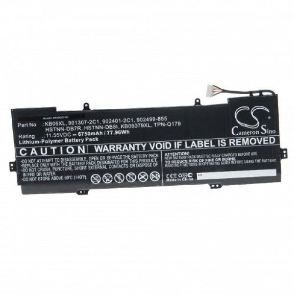 Akku ersetzt HP 901307-2C1, 902401-2C1, 902499-855, TPN-Q179 6750mAh