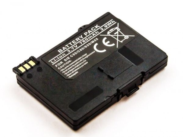 Akku passend für Siemens M55, M56, CT56, MC60 750mAh