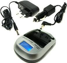 USB Ladegerät für Samsung SLB-0837B, SLB-1137D, IA-BH130LB Akkus