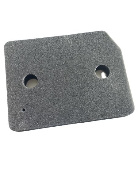 Tumbler Sockelfilter passend für Miele T1 zum Filtern von Flusen, Schwarz