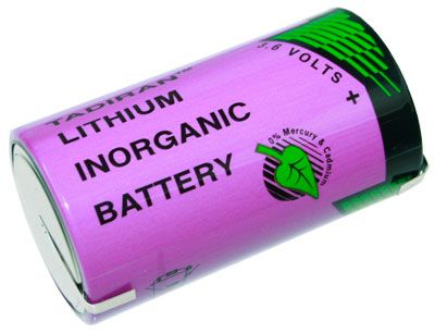 Tadiran SL-2780/T D Lithium Batterie 19Ah mit U-Lötfahne