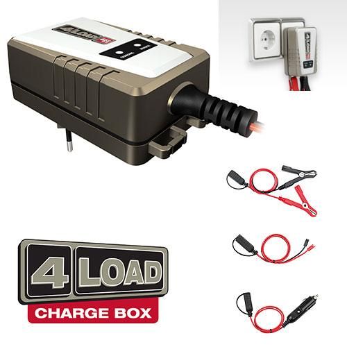 Intact ChargeBox 0.8, Ladegerät für 6V + 12V Motorradbatterien