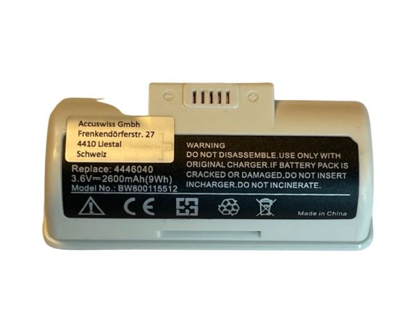 Akku ersetzt iRobot Braava 4446040, BC674 2600mAh