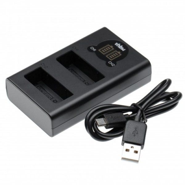 Dual USB Ladegerät für Panasonic DMW-BLG10 Akkus
