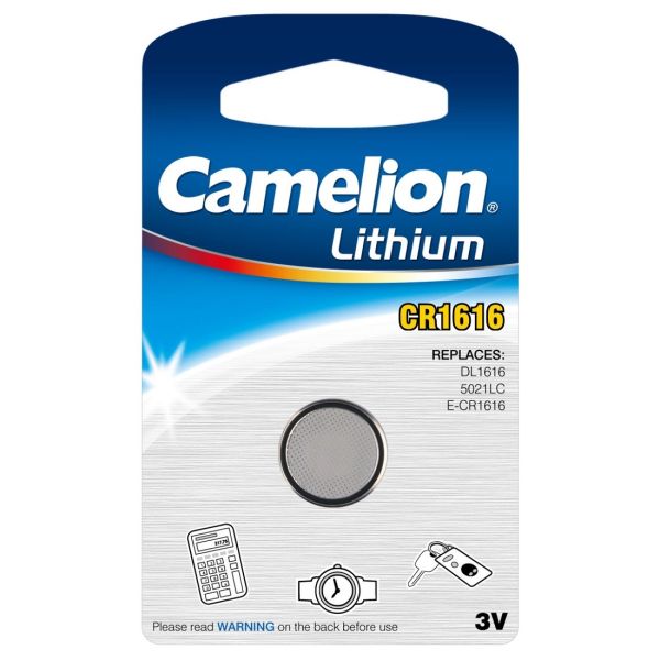 Camelion CR1616, ECR1616, DL1616 Knopfzelle Batterie