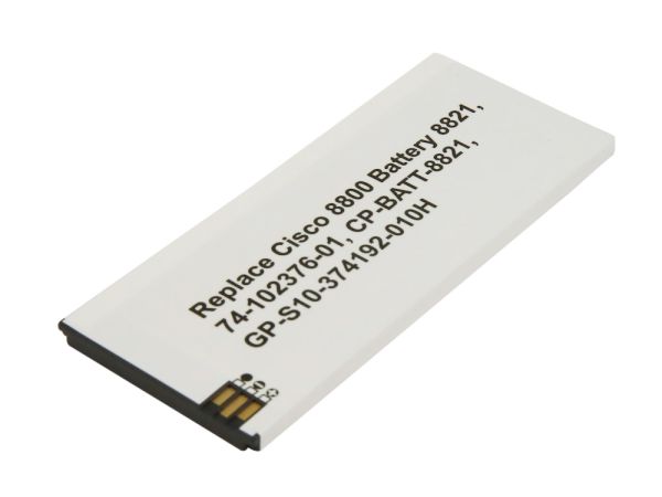 Akku ersetzt Cisco GP-S10-374192-010H, 74-102376-01 passend für 8800, 8821