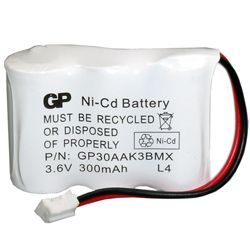 Akku passend für Philips TD 6200, TD 6400 600mAh