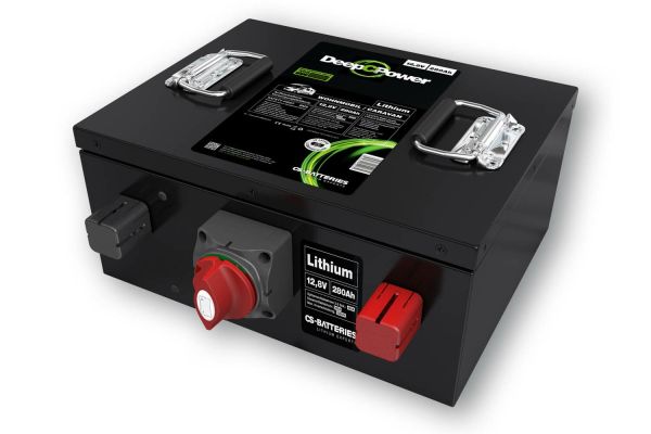 Abverkauf Deep C Power 12V 280Ah LiFePO4 Caravan Untersitz Batterie