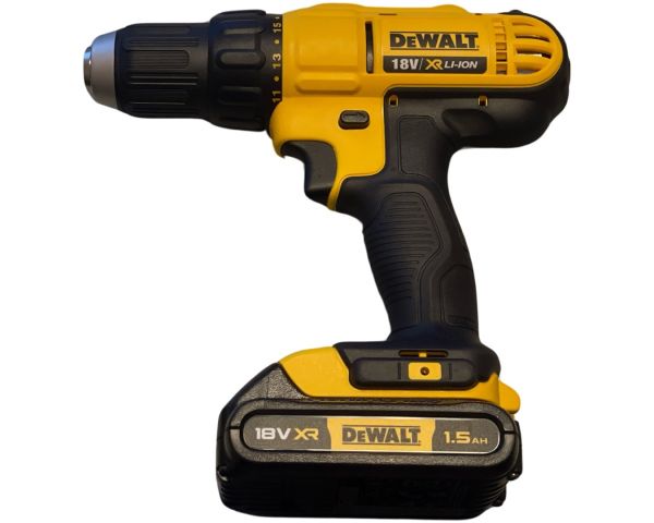 DeWalt 18 V / 1,5 AH Akku- Bohrschrauber DCD771S2-QW, 2-GANG, 42 NM, 1 Akku