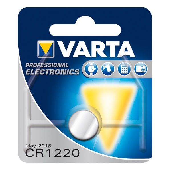 Varta CR 1220, CR1220 Batterie ersetzt DL1220, ECR1220