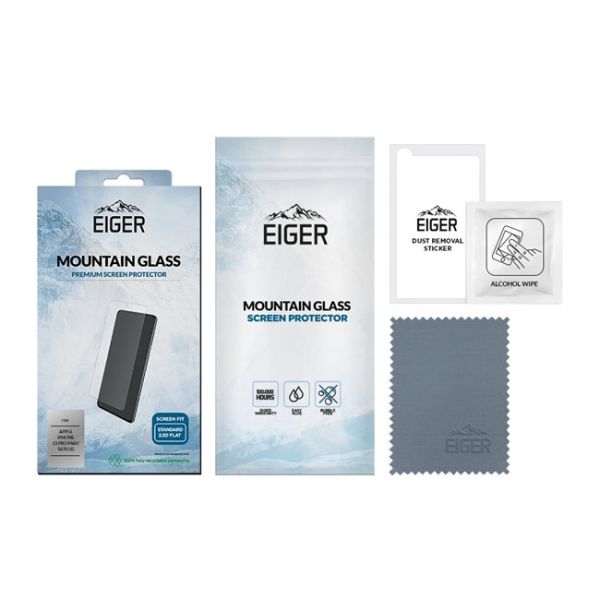 EIGER APPLE IPHONE 14 PLUS / 13 PRO MAX (1ER-PACK) MOUNTAIN GLASS 2.5D CLEAR