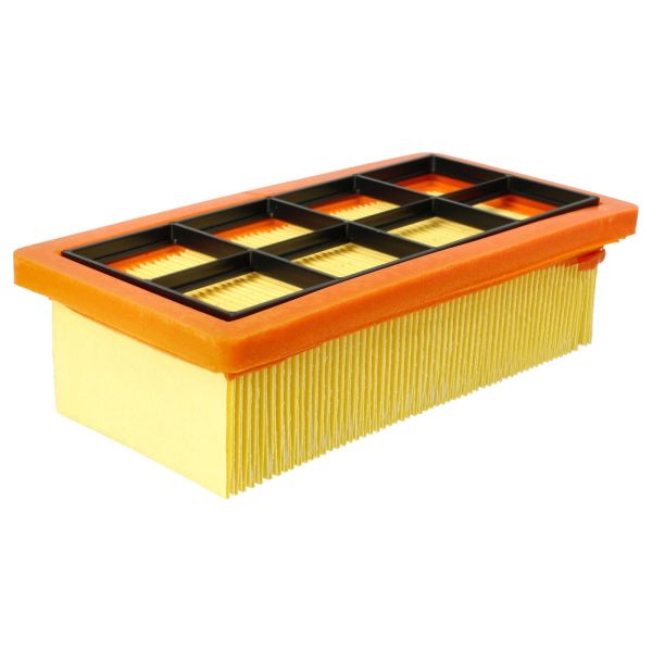 2x Flachfaltenfilter als Ersatz für Kärcher Kaminsauger, 6.415-953.0, KFI 7420