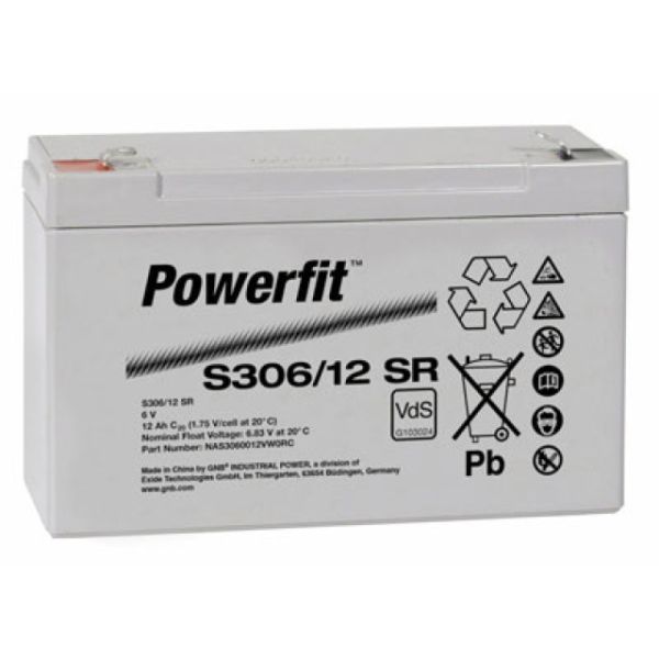 Sonnenschein Exide Powerfit S306/12SR 6V 12Ah