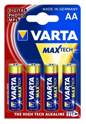 Varta 4706 Longlife Max Power, AA, LR6, Batterien 4Pack