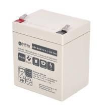 Battery-Direct 12V 5Ah Akku, Standby, AGM Bleiakku, Pol T2 Faston 250 (6,3mm)