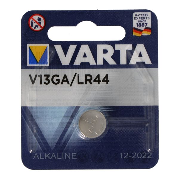 Varta V13GA Knopfzelle ersetzt AG13, LR44, LR1154 Batterie