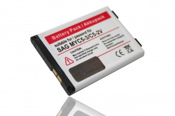 Akku ersetzt Sagem 188881300, 188973731, SA6A-SN1 650mAh