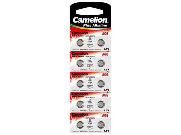 Camelion AG6, LR69, LR921, Batterien 10er Packung